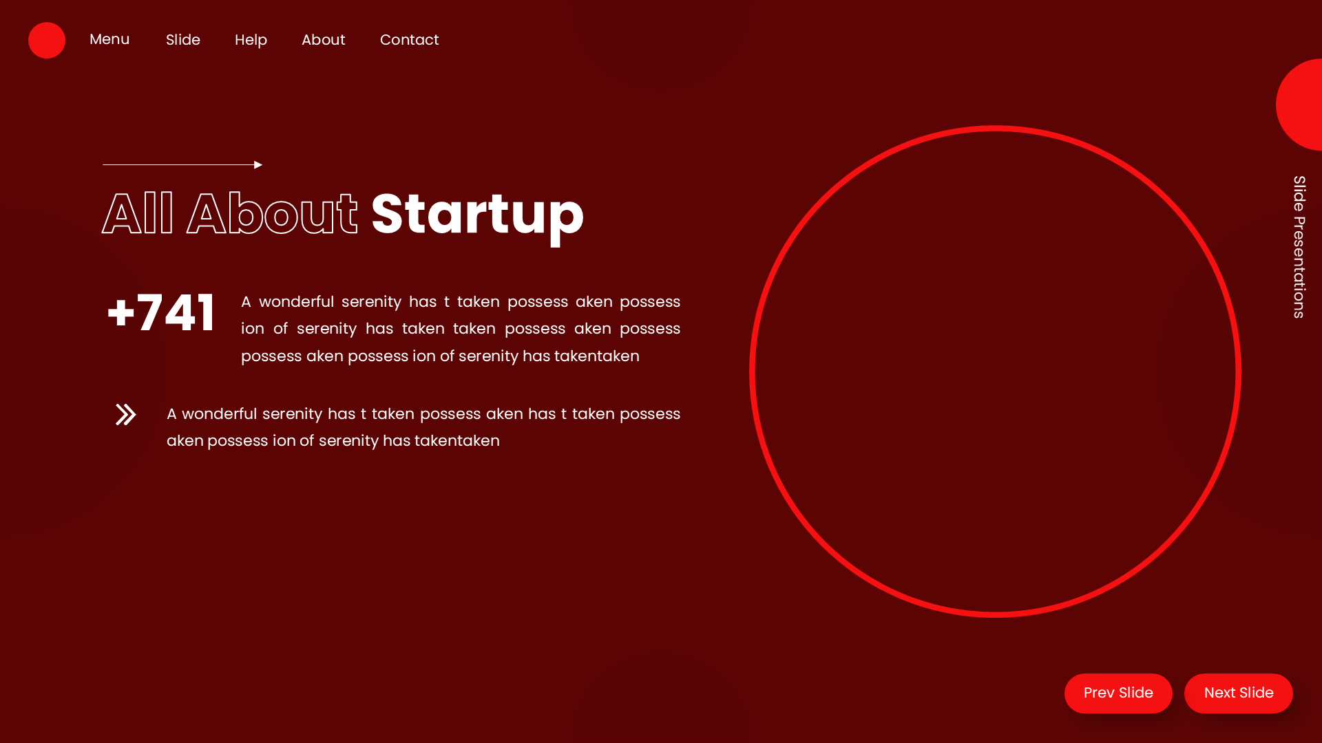 Startup V6 Maroon slide 7